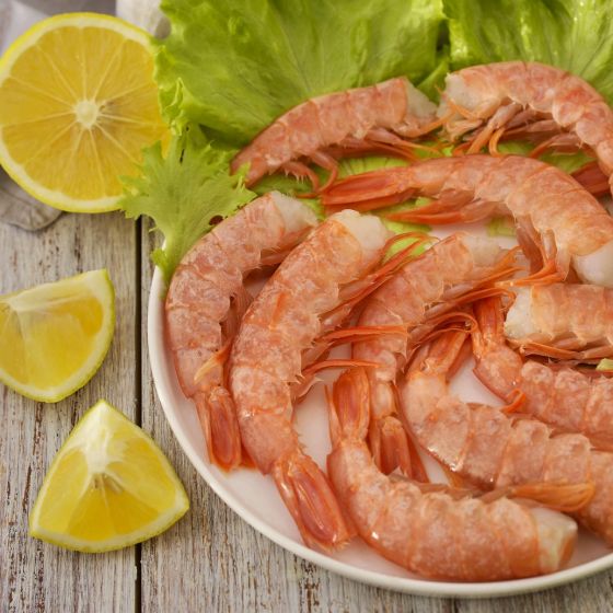 Креветка красная 30/50, без головы, Аргентина, 500 г