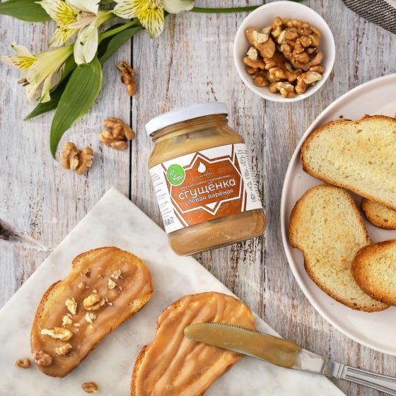 Мусс Сгущенка соевая вареная