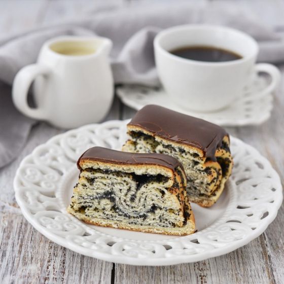 Булка Маковый рулет, 125 г