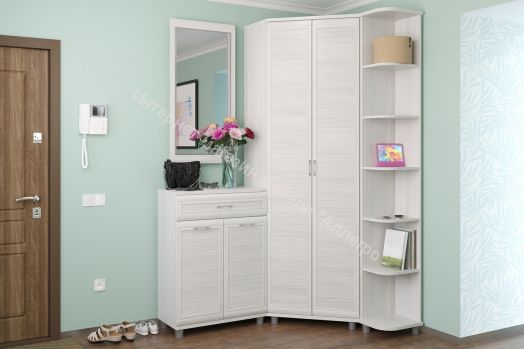 Прихожая МЕЛИССА  комп.07 Снежный ясень