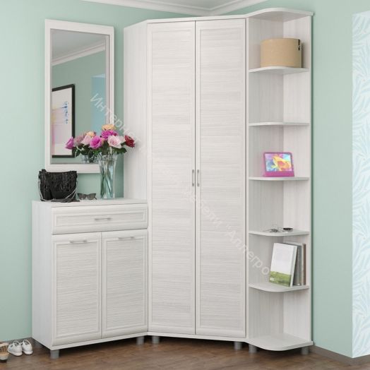 Прихожая МЕЛИССА  комп.07 Снежный ясень