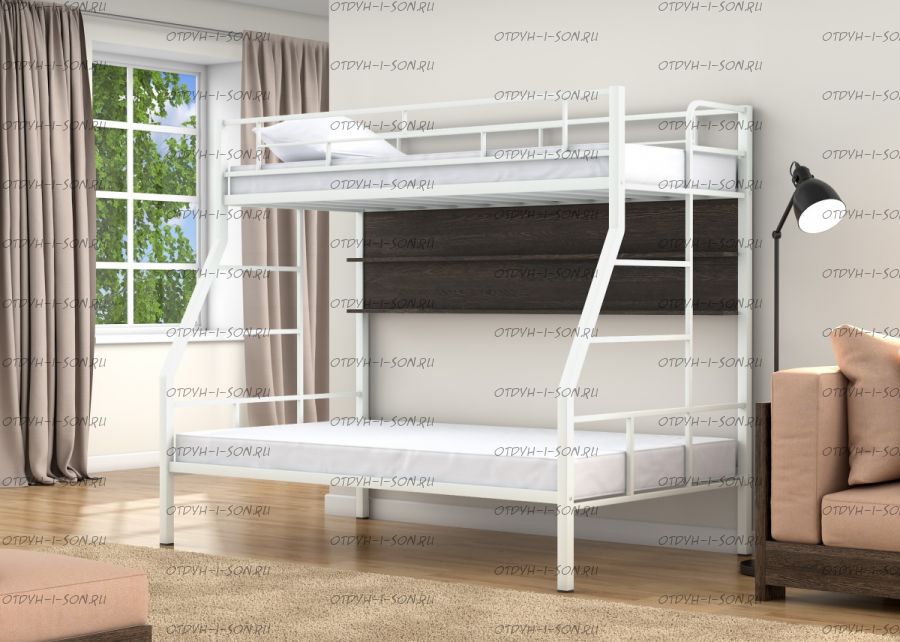 Кровать двухъярусная Раута Твист +П Лофт