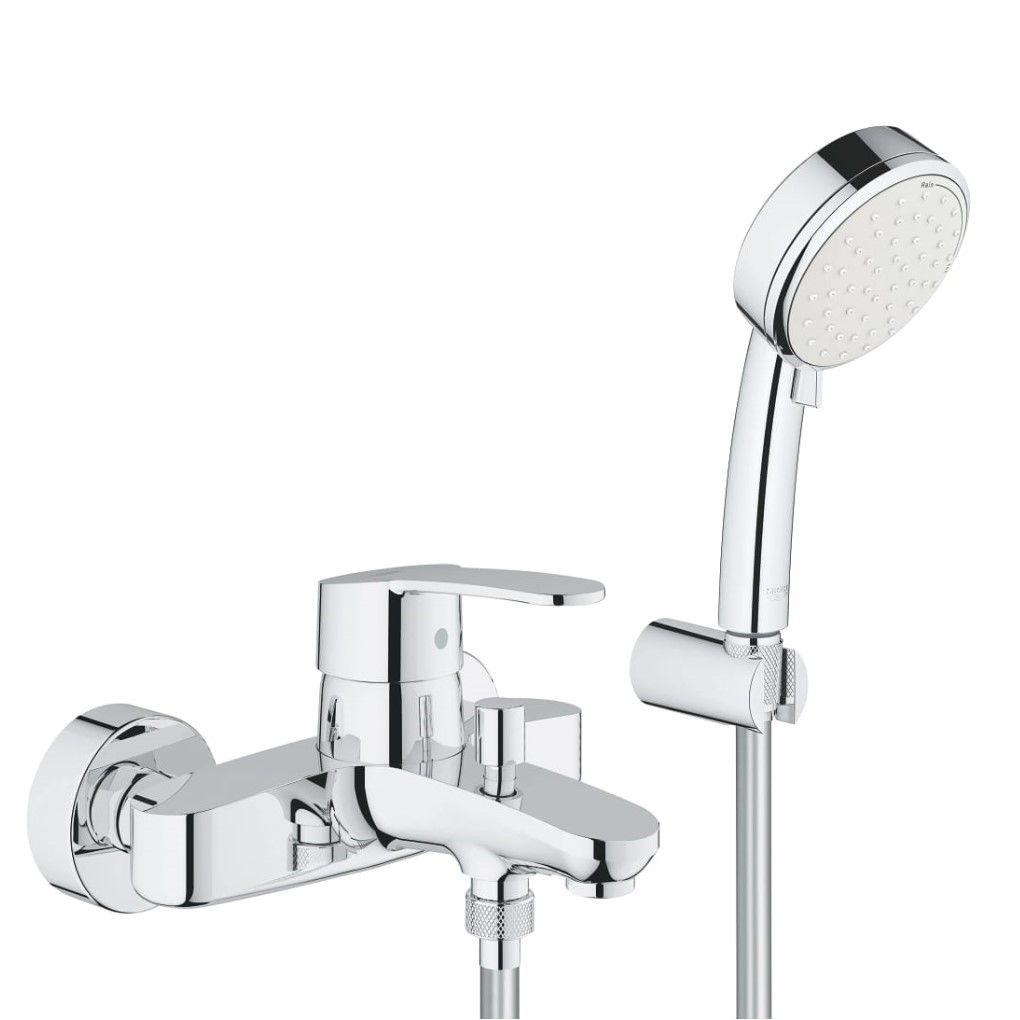 Смеситель для ванны Grohe Eurostyle Cosmopolitan 3359220A с душевым гарнитуром схема 4