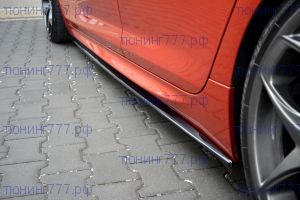 Накладки на пороги BMW F06 M6 GranCoupe