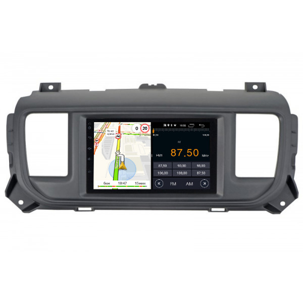 Parafar PF555LTX  для Peugeot Expert (2016+) / Traveller (2016+) / Citroen Dispatch (2016+) / Jumpy (2016+) / Spacetourer (2016+) / Opel Vivaro (2020) на Android 10.0 Штатная магнитола