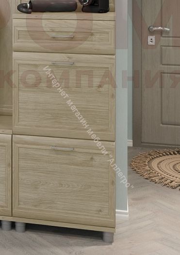 Прихожая МЕЛИССА  комп.01 Гикори Джексон светлый