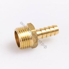 Штуцер 1/2" нар-12 на р/шл никель
