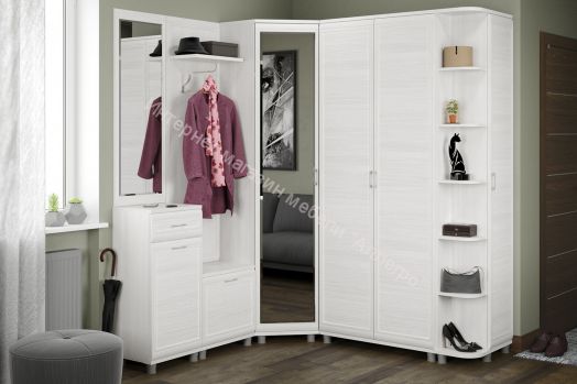 Прихожая МЕЛИССА  комп.10 Гикори Джексон светлый