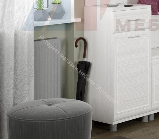 Прихожая МЕЛИССА  комп.10 Снежный ясень