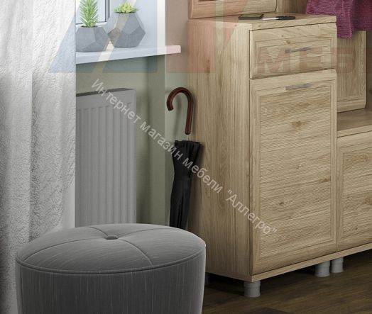 Прихожая МЕЛИССА  комп.10 Гикори Джексон светлый