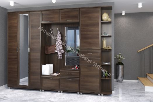 Прихожая МЕЛИССА  комп.05 Снежный ясень