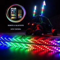 Светодиодный Флаг-Шток "Bright Line 1,2" Bluetooth, led whip RGB, хлыст