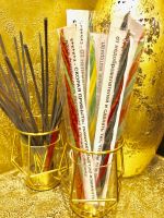 Против ненавистников.Свеча Скрутка из 4-х свечей 21 см