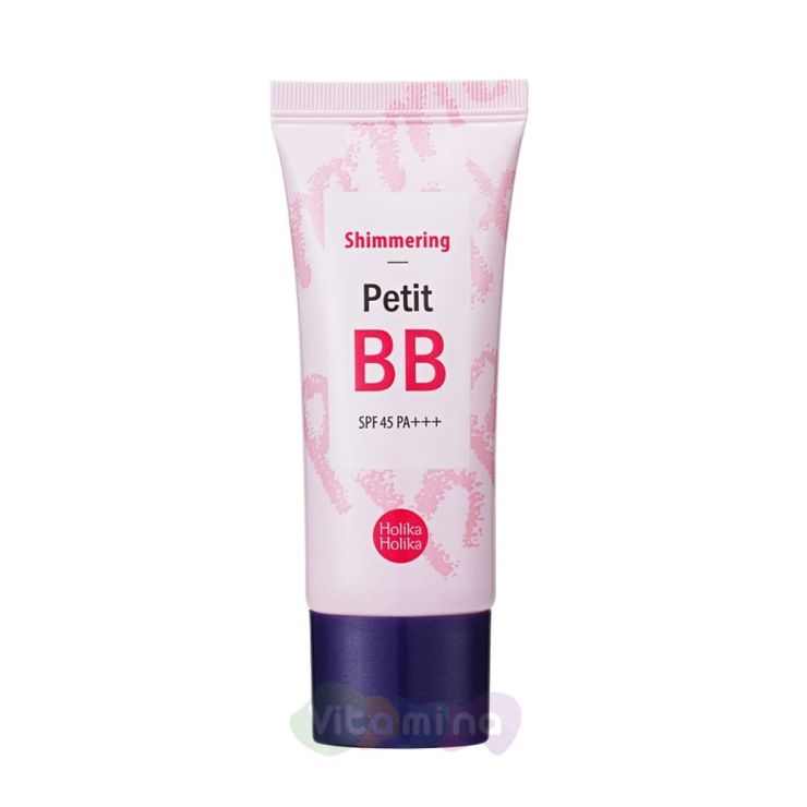 Holika Holika Увлажняющий ББ крем с сияющим эффектом Petit BB Shimmering SPF45 PA+++