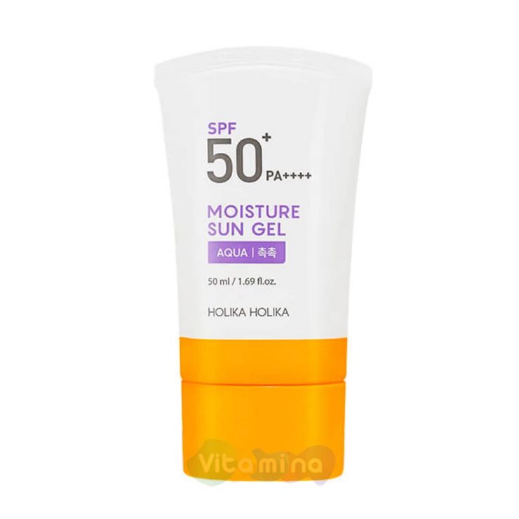 Holika Holika Увлажняющий солнцезащитный гель Moisture Sun Gel SPF50+ PA++++