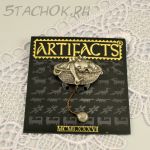 Брошь "Котенок с клубочком" малая (JJ США)