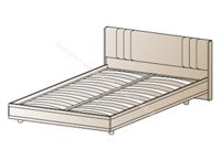 Кровать КР-2012 (1,4*2,0) Карина с  мягким изголовьем