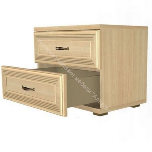 Карина Тумба прикроватная ТБ-1061 с 2-я ящиками