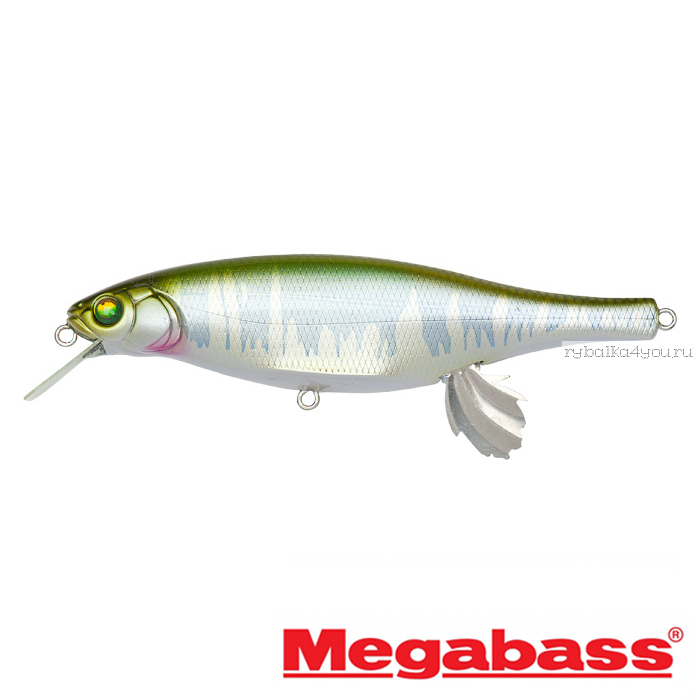 Воблер Megabass Vision 100 Miyabi 105мм / 17,4гр / Заглубление: 0,4 - 0,6 м / цвет: PM Oikawa F