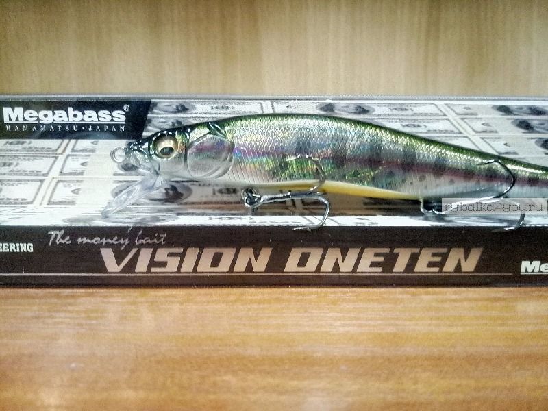 Воблер Megabass Vision Oneten 110мм / 14 гр / Заглубление: 0,8 - 1,2м / цвет: GG Trout OB (JP)