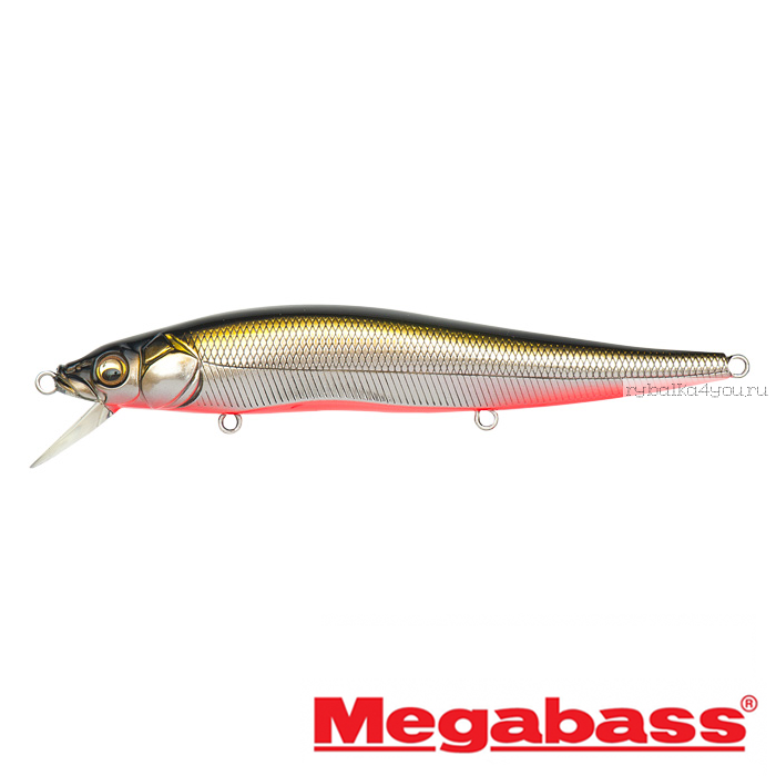 Воблер Megabass Vision Oneten 110мм / 14 гр / Заглубление: 0,8 - 1,2м / цвет: M RB Shad (JP)