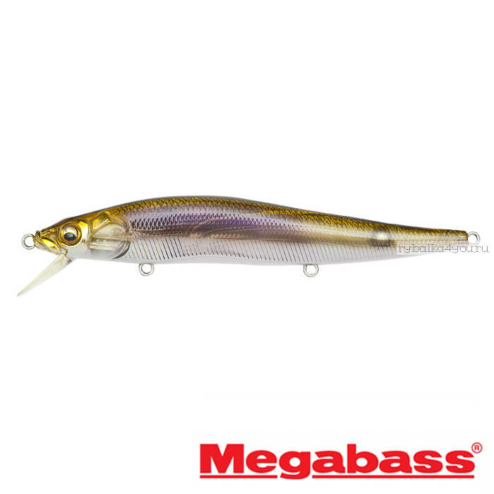 Воблер Megabass Vision Oneten Hi-Float 110мм / 14 гр / Заглубление: 1,2 - 1,8 м / цвет: ITO Wakasagi HF