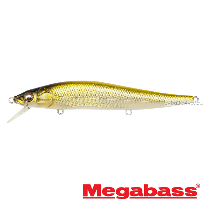 Воблер Megabass Vision Oneten Hi-Float 110мм / 14 гр / Заглубление: 1,2 - 1,8 м / цвет: Neo Carp HF