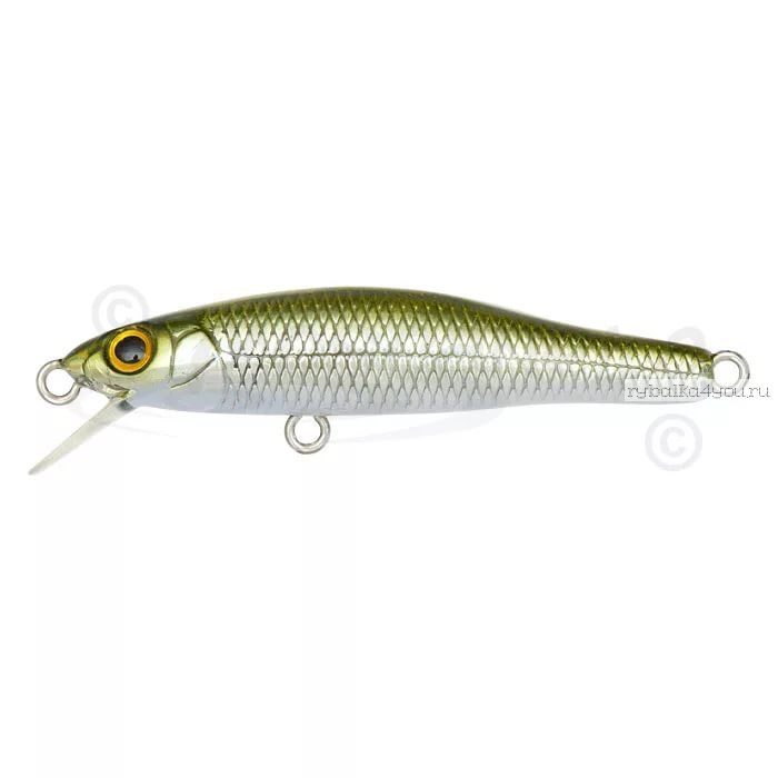 Воблер Megabass X-55 Minnow F 55 мм / 2,9 гр / Заглубление: 0,6 - 0,8 м / цвет: GG Herabuna