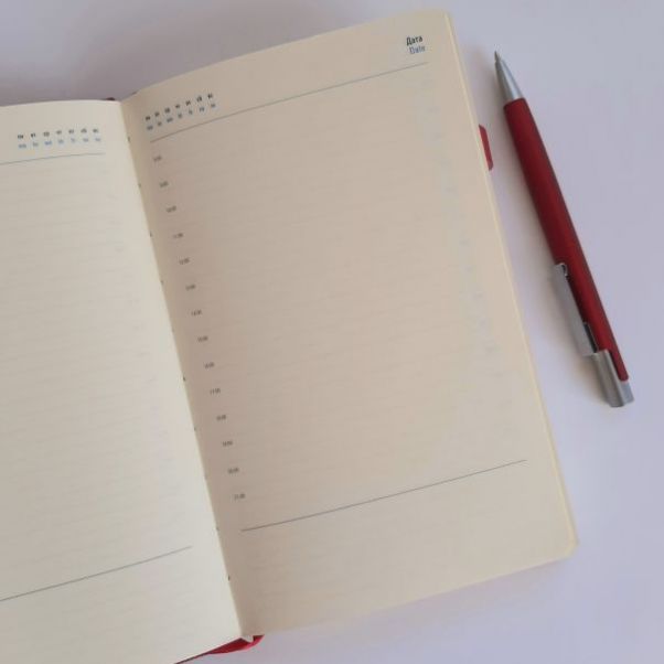 Ежедневник Linnie красный