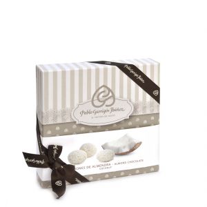 Миндаль в белом шоколаде с кокосом Pablo Garrigos Bombones de almendra Coconut 120 г - Испания