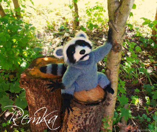 [Игрушка] Енот Лэмми. Мастер-класс по вязанию крючком (Ксения Ремнева (RemKa)