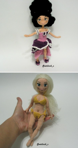 [Игрушка] Мастер-класс 'В гостях у девочек'. Вязание (Светлана Михетова)