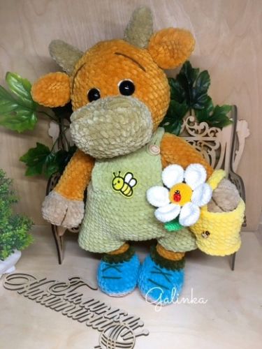 [Игрушки] Бычок Гриша (Галина Никитина)