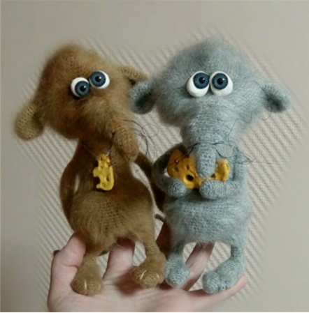 [Игрушки] Крысик Шурик, мастер-класс (Анна Родная)