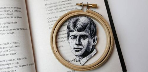 [tvoristudio] Курс по вышивке «Есенин» (Ксения Громова)
