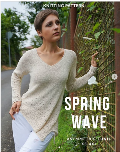 [Вязание] Туника «Spring wave» (makoshi.shop)