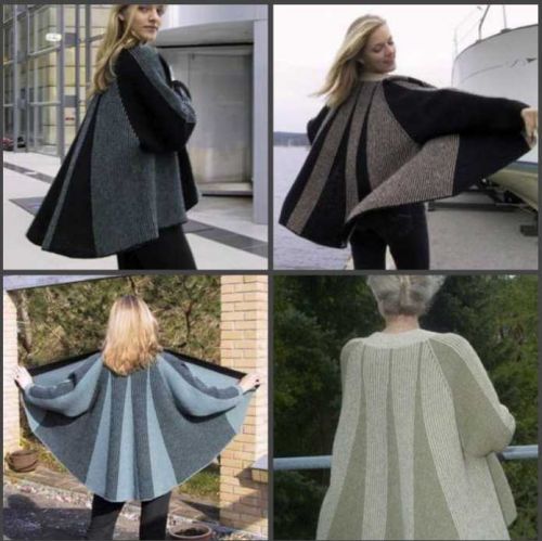 [Вязание] Уникальный вязаный жакет Балерина (Hanne Falkenberg)