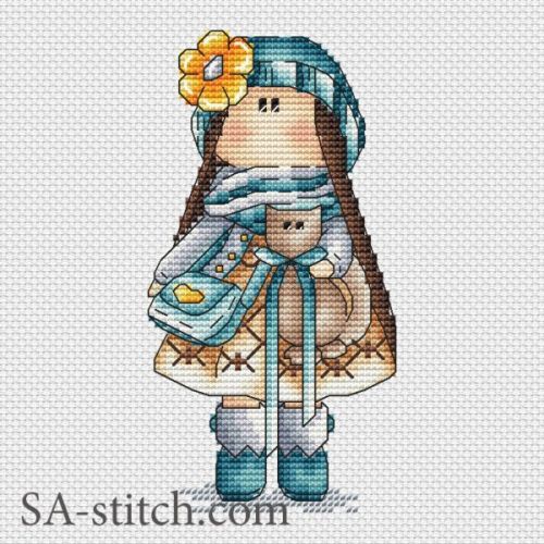 [Вышивка] Тильда Натали (Светлана Сичкарь)
