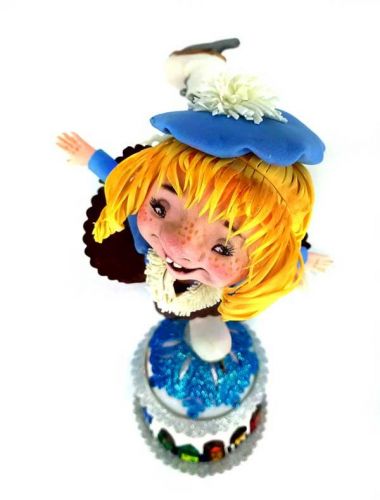 Девочка на коньках (с музыкой) (Татьяна Шмелёва)