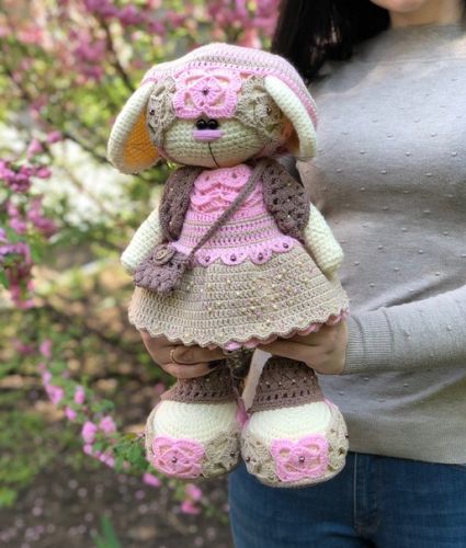 Мастер-класс Лилу. Вязаная одежда для зайца (Ирина Тарасова)