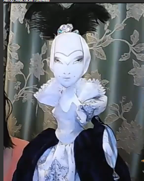 Мастер-класс по изготовлению текстильной куклы 'Снежная Королева' (Анастасия Голенева)