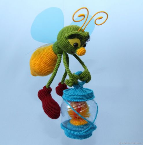 Мастер-класс по вязанию 'Светлячок' (крючок) (Елена Белова)