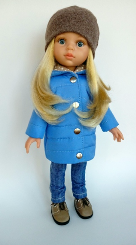 Мастер-класс по пошиву пуховика для куклы Paola Reina (Татьяна Брычкова)