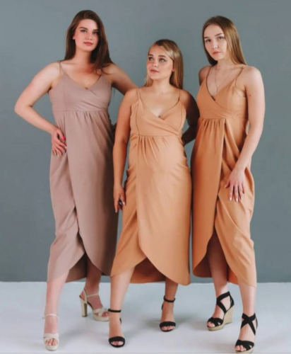 Платье-сарафан «Какао» (Элина Патыкова)