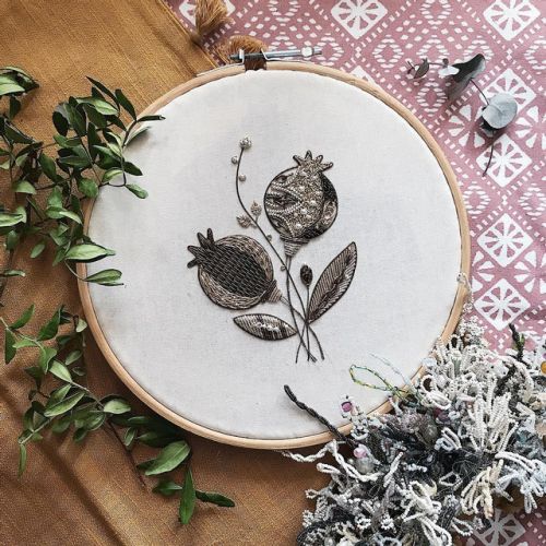 Продвинутый курс по канители «Гранаты» (Эльза Бикметова)