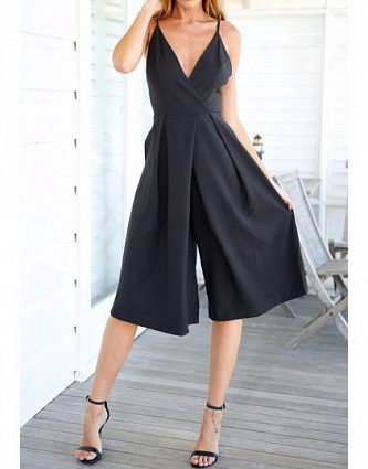 Женский комбинезон с открытой спиной, выкройка №494 [Grasser]