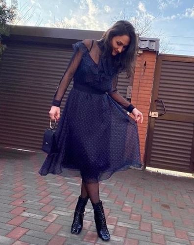 [Шитье] Классическое шифоновое платье (Ирина Вардересян-Микаелян)