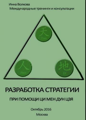 Разработка стратегии при помощи ци мень дунь цзя (Инна Волкова) (2016)