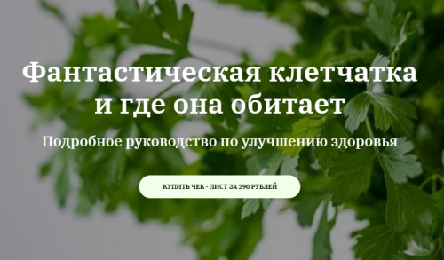 Фантастическая клетчатка (Катерина Сиротова)