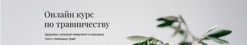 Онлайн курс по травничеству - Продвинутый (Яна Горбовская)